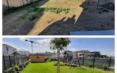 Playground and vegetable in the XVI. district